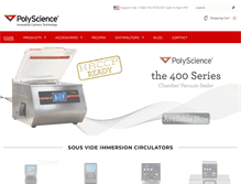 Tablet Screenshot of polyscienceculinary.com